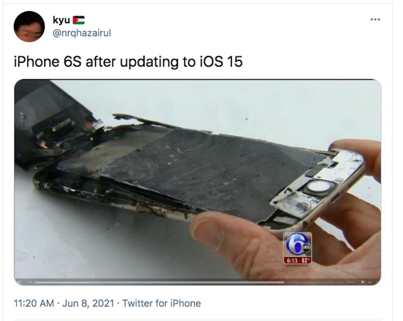 Meme iPhone 6S