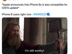 Meme Kocak iPhone 6S Nggak Kuat Dapat iOS 15