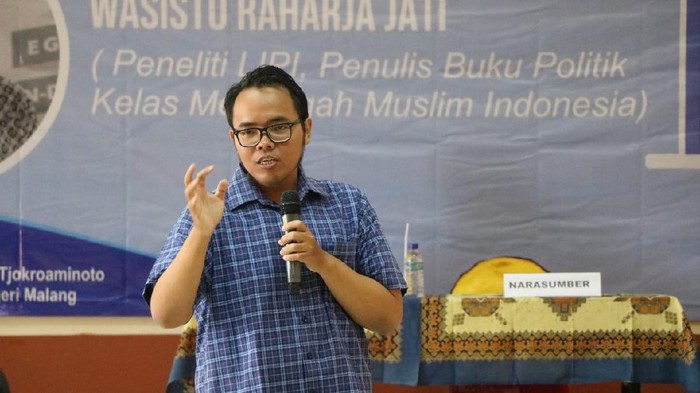 Pengamat politik LIPI, Wasisto Raharjo Jati
