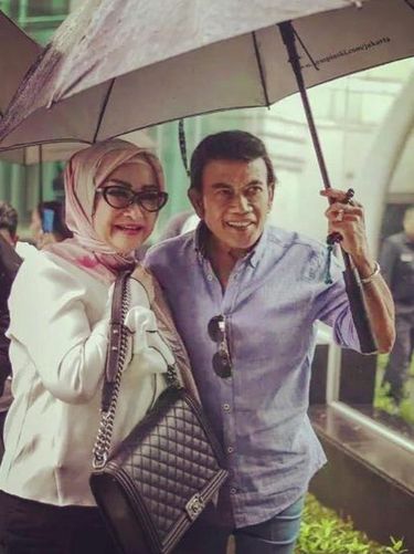 Rhoma Irama dan Ricca Rachim Rhoma Irama dan Ricca Rachim