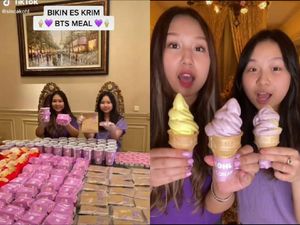 ARMY Jangan Iri! Sisca Kohl Borong BTS Meal Buat Dibikin Es Krim