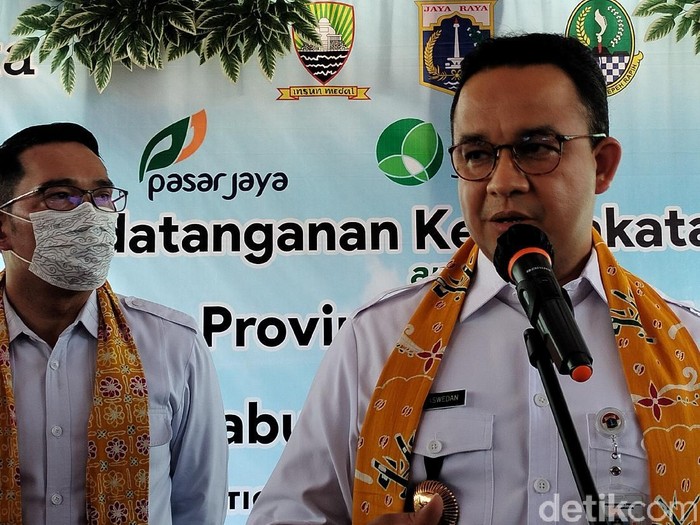 Anies Baswedan dan Ridwan Kamil di Sumedang