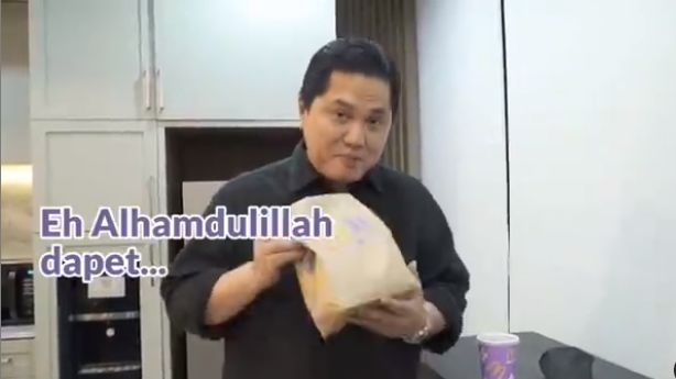 Erick Tohir Beli BTS Meal