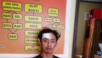 Saat ini pemotor bernama Delzen Firanda telah diamankan di Mapolsek Temon, Kulon Progo, Daerah Istimewa Yogyakarta (DIY). aat pemeriksaan, dokter yang menangani menyebut pelaku terindikasi dalam kondisi mabuk. Istimewa/Polsek Temon.