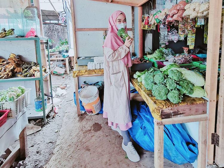 Ghaida, Putri Aa Gym dan Teh Ninih yang Hobi Belanja Buah dan Sayur Segar