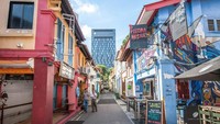 Haji Lane, Singapura di posisi kedelapan. 