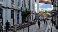 Rua Rodrigues de Faria, Lisbon, Portugal di posisi kesembilan. 