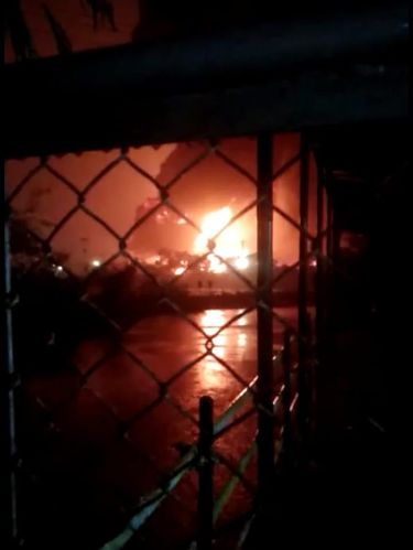 Kebakaran Kilang Pertaminan Cilacap