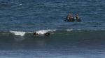 Marinir Indonesia-AS Latihan Menembus Ganasnya Gelombang Selat Bali
