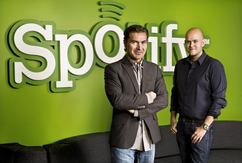 Martin Lorentzon dan Daniel Ek