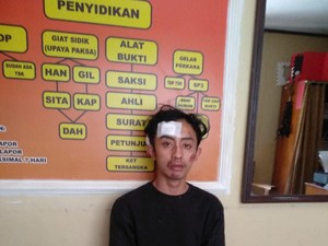 Emosi Gegara Klakson, Pemotor Koboi Pecah Kaca Mobil di Area Bandara YIA