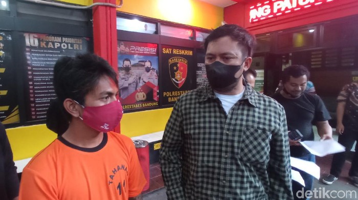 Pelaku pencurian di Bandung.