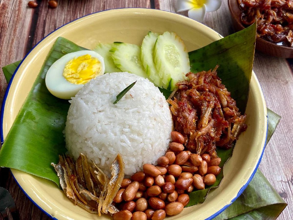 cara buat nasi lemak