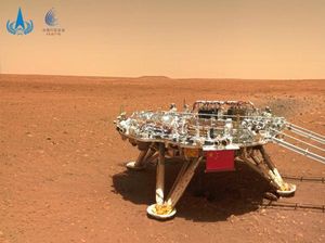 Temuan Terbaru Rover Zhurong di Mars