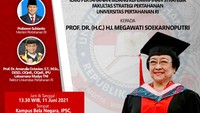 Salah satu alasan pemberian gelar ini adalah Megawati dianggap memiliki dan menguasai tacit knowledge tentang ilmu pertahanan, khususnya bidang kepemimpinan strategis. Para guru besar disebut menilai kualitas itu sudah diaplikasikan dalam berbagai peran publik, yakni saat Megawati menjabat tiga periode anggota DPR pada 1984-1999. Lalu saat menjabat wakil presiden dari 1999 hingga 2001 dan saat menjadi presiden dari 2001 hingga 2004. Dok. Unhan