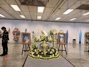 Ibadah Penghiburan Istri Yasonna Digelar Hari Ini, Begini Suasana Rumah Duka