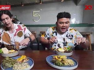 Bikin Laper! Dimas Beck Makan Nasi Goreng Buntut yang Komplet Mantap