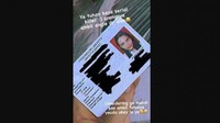 Ini adalah Chantiq Shaqerl yang mengaku tampilannya mirip serial pembunuhan karena angle foto yang kurang pas. Foto: Instagram