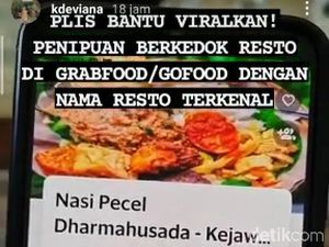 Restoran Bodong di Aplikasi Ojol, Ini Cara Menghindari Tipuannya