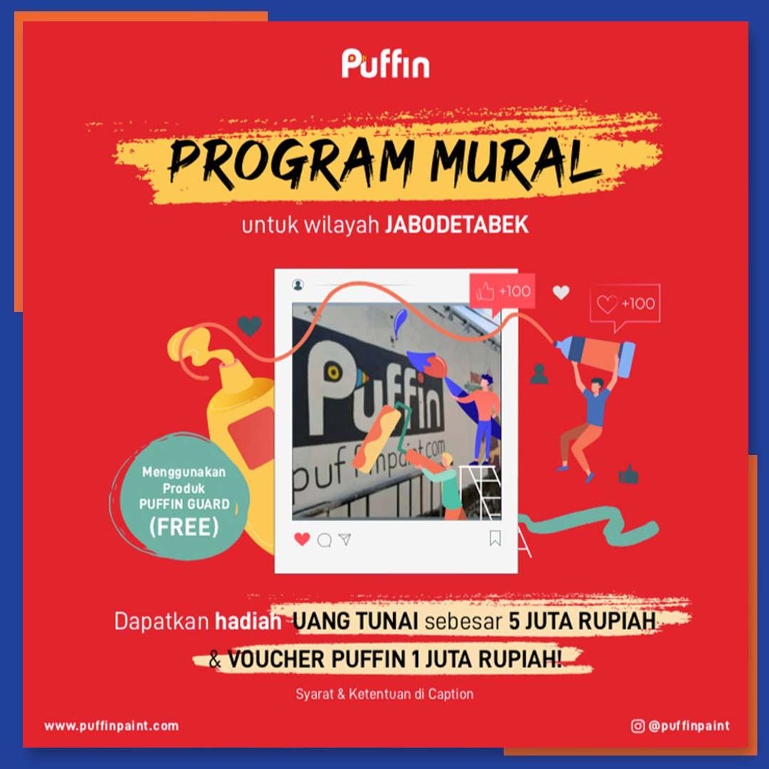 Lomba Mural Puffin Paint