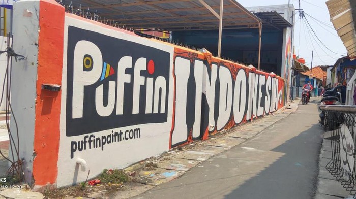 Lomba Mural Puffin Paint