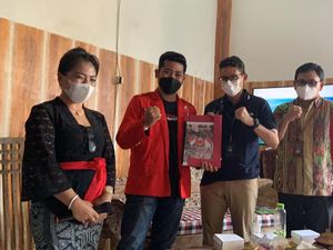Temui Sandiaga di Bali, GMNI Minta Border Wisman Dibuka Juli Ini