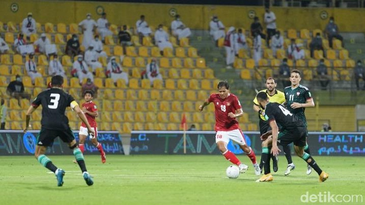 Timnas Indonesia hancur lebur di lanjutan Kualifikasi Piala Dunia 2022 di Dubai, Uni Emirat Arab. (Timnas Indonesia Foto: dok.PSSI)