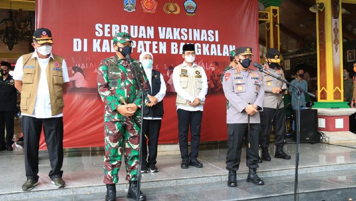 vaksinasi massal di Bangkalan