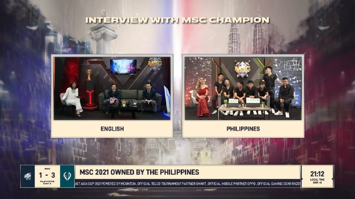 Evos Legends Kalah, Execration Jadi Juara MSC 2021