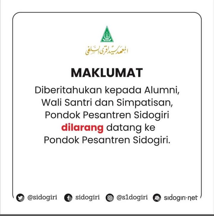 Kiai Nawawi Sidogiri Wafat, Alumni Santri Diminta Tak Datang ke Ponpes