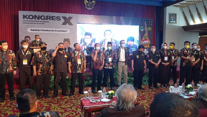 Noery Ispandji Kembali Terpilih Jadi Ketum Angkatan Muda Siliwangi