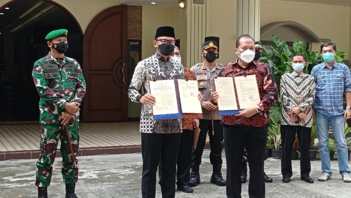 Pemkot Bogor hibahkan tanah untuk pembangunan rumah ibadah GKI Yasmin.