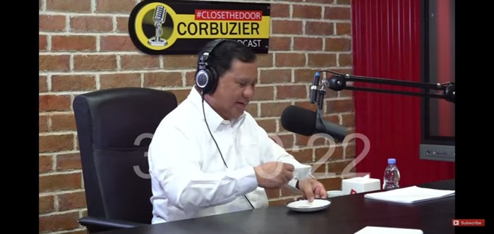 Prabowo Seruput Kopi Hambalang, Ini Keunikan Rasanya