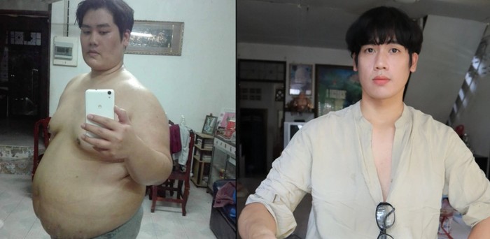 Rahasia Turun BB Pria Thailand dari 156 Kg menjadi 75 Kg dengan Clean Eating.