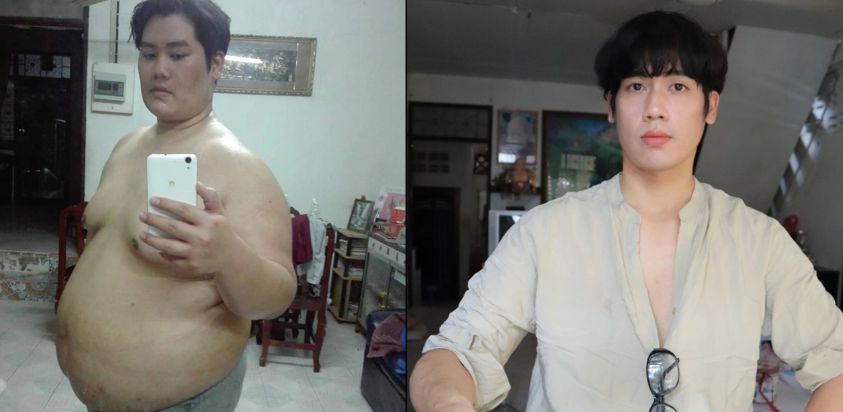 Rahasia Turun BB Pria Thailand dari 156 Kg menjadi 75 Kg dengan Clean Eating.