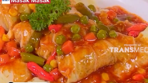 Resep Sawi Gulung Isi Ayam