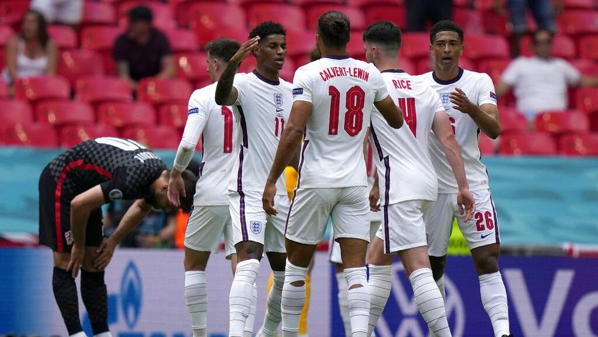 Inggris menang 1-0 atas Kroasia di pertandingan pertama Grup D Piala Eropa 2020 (Foto: AP/Frank Augstein)