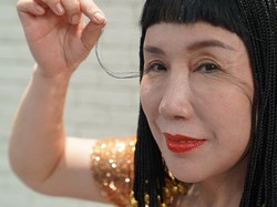 8 Foto Wanita dengan Bulu Mata Terpanjang di Dunia, Panjangnya Hingga Dagu