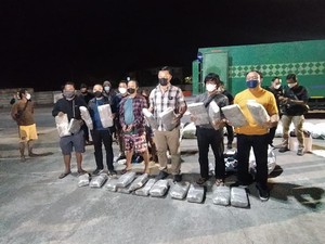 Pasutri Selundupkan 44 Kg Ganja Jalur Ekspedisi Medan-Bali Diciduk
