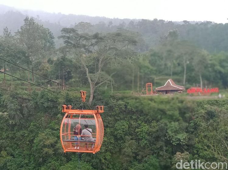Dusun Terpencil di Klaten, ke Sana Harus Naik Gondola