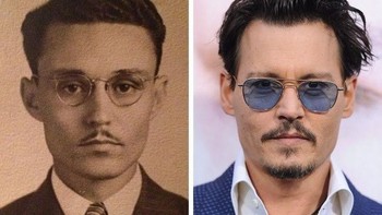 Jhonny Deep di masa silam, mirip nggak? (Foto: Brightside)