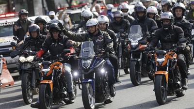 Ikut Konvoi Motor Tanpa Masker, Presiden Brasil Kena Denda