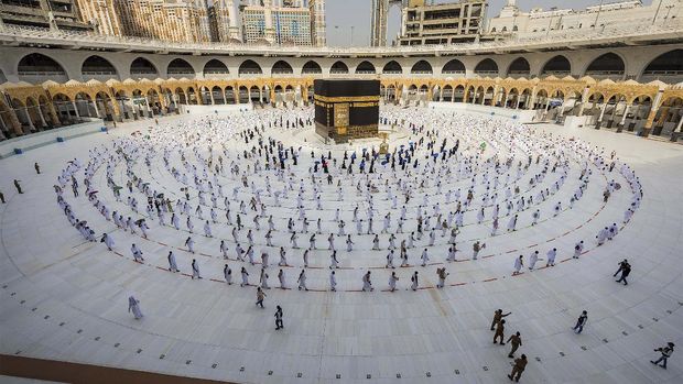 Ilustrasi Mekkah. (AP/Ministry of Media)
