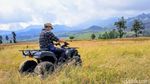 Foto: Jelajah Kawah Wurung yang Indah Naik ATV, Seru Abis!