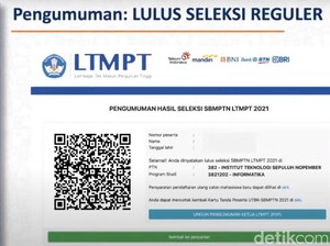 Pengumuman SBMPTN 2021: Data Penerimaan hingga Cara Daftar Ulang
