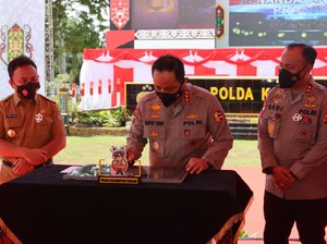 Wakapolri Apresiasi Polda Kalteng Tanggulangi COVID-19 hingga Karhutla