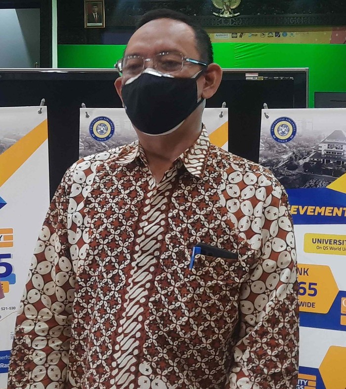 Rektor Universitas Airlangga (Unair) Surabaya, Prof Moh Nasih