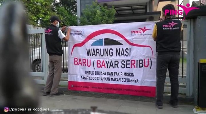 Salut! Warung Nasi Ini Sediakan Menu Rp 1.000 untuk Orang Tak Mampu