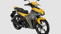 Yamaha MX King 155 VVA Limited Version mengusung warna kuning yang nyentrik, dikombinasi warna dan grafis abu-abu yang elegan. Selain itu, pada bagian jok juga terdapat motif jahitan dengan benang berwarna kuning. Soal harga, motor edisi terbatas ini dijual 50.490.000 VND atau Rp 31 jutaan. Foto: Dok. Yamaha Vietnam