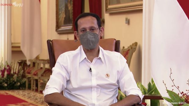 Bincang Bersama Presiden Jokowi dalam rangka Festival Kampus Merdeka, Jakarta, Selasa (15/6/2021). (Tangkapan layar Setres RI) Bincang Bersama Presiden Jokowi dalam rangka Festival Kampus Merdeka, Jakarta, Selasa (15/6/2021). (Tangkapan layar Setres RI)